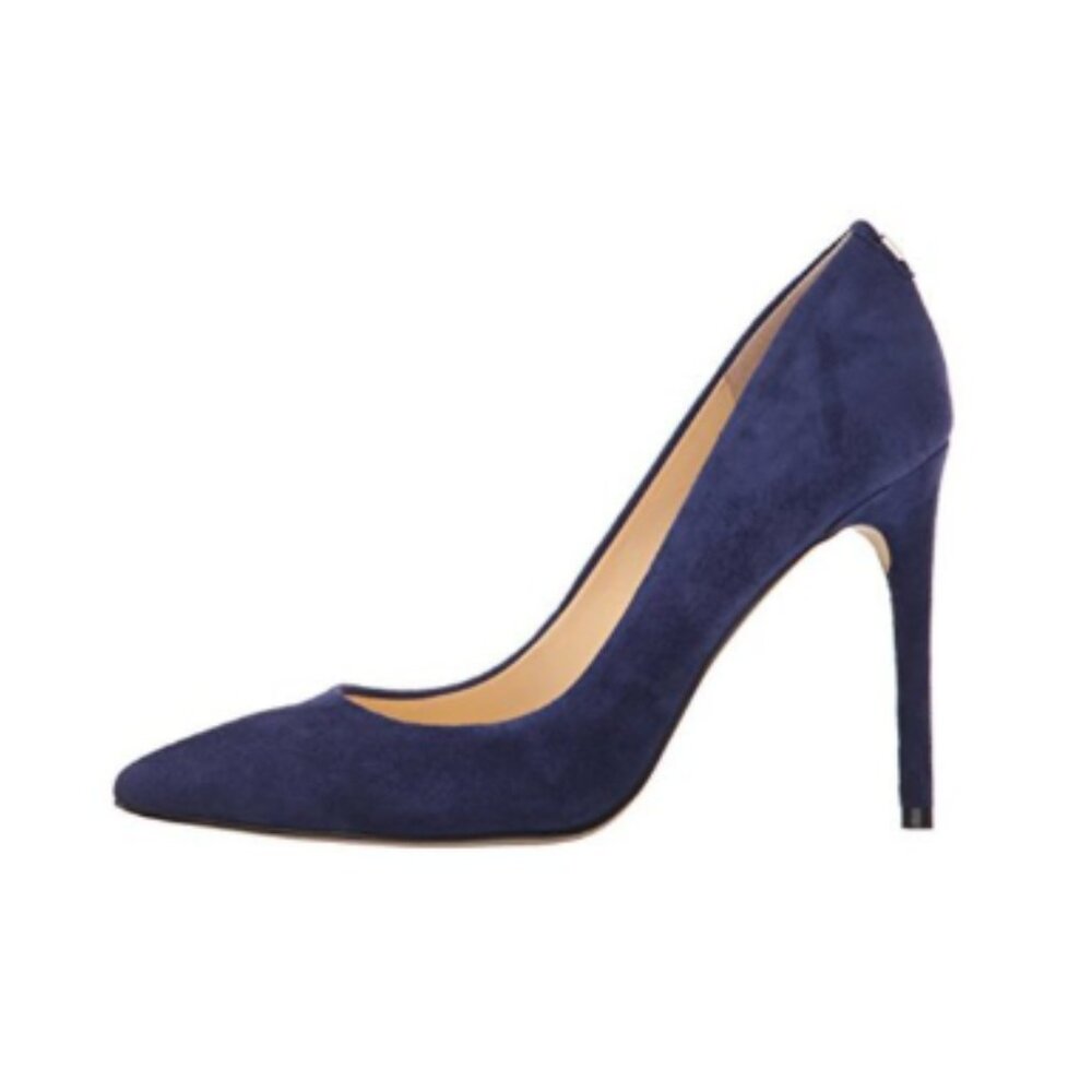Ivanka Trump Deep Purple Suede Heels